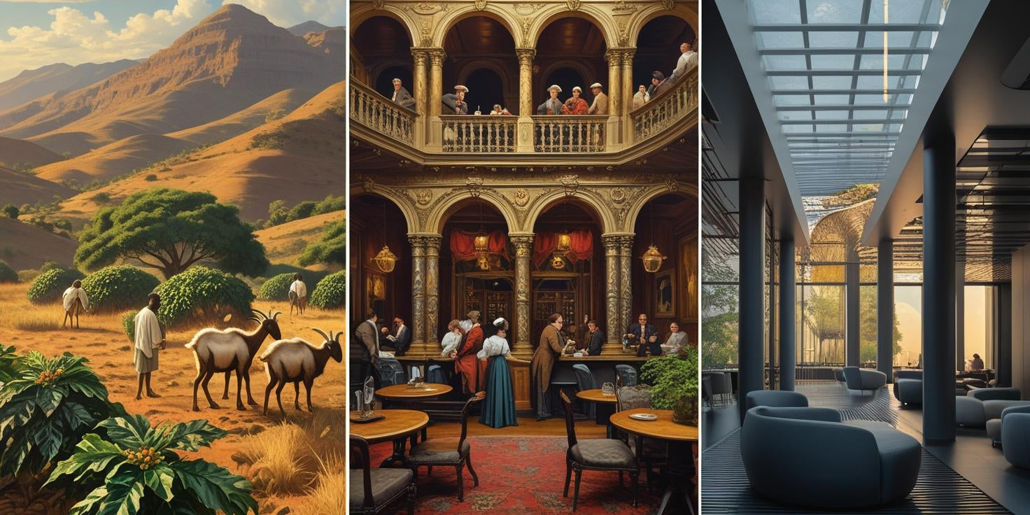 From Goat Herders to Global Rituals: A Brief History of Coffee