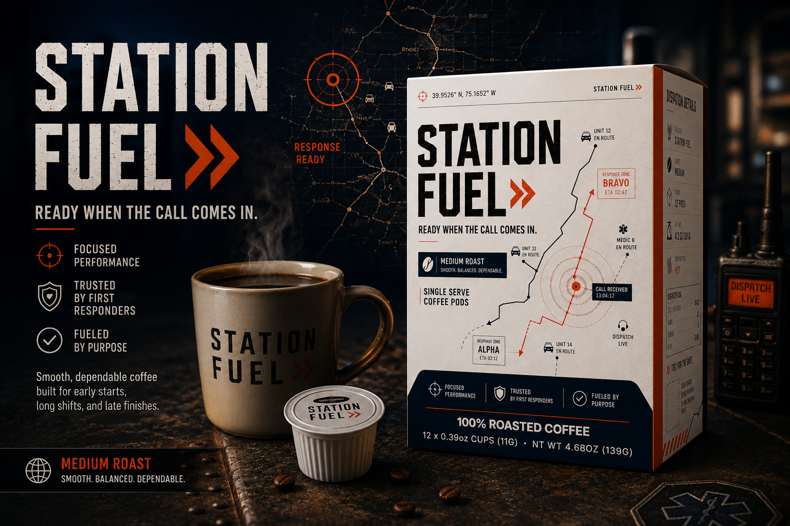 Station Fuel Coffee Pods